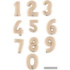 NUMERI MYLAR 40" CREMA SATINATO