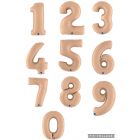 NUMERI MYLAR 40" CIPRIA SATINATO "SATIN NUDE"