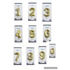 CANDELINA NUMERICA 3D ORO