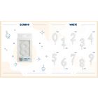 CANDELINE NUMERATE TINY PLUMP BIANCO