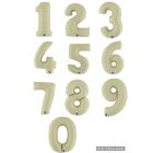 NUMERI MYLAR 40" VERDE OLIVA SATINATO