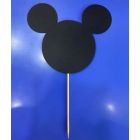 CAKE TOPPER SILHOUETTE TESTA TOPOLINO