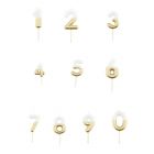 CANDELINE BICOLOR BIANCO/ORO