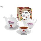 TEIERA CON TAZZA FESTA DELLA MAMMA 