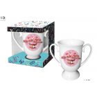 TAZZA A FORMA DI COPPA ALLA MIA DOLCE MAMMA 380ML