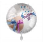 PALLONCINO DF MYLAR 18" ASPETTANDO TE...