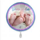 PALLONCINO DF MYLAR 18" SIAMO IN 2 MASCHIO E FEMMINA