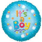 PALLONCINO MYLAR TONDO IT'S A BOY