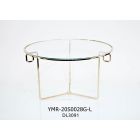 ALZATINA IN VETRO ORO 