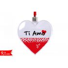 PORTAFOTO CUORE TI AMO CON GANCIO LV