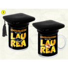 TAZZA LAUREA CON CAPPELLO