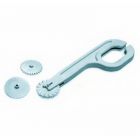 ROTELLA TAGLIA E DECORA + 3 DISCHI DECORATIVI