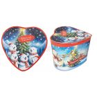 SCATOLA IN LATTA JINGLE BELLS CON CIOCCOLATINI