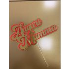 CAKE TOPPER 3D AUGURI MAMMA