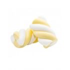 MARSHMALLOW ESTRUSO TRECCIA BIANCO/GIALLO 1KG