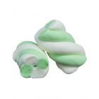 MARSHMALLOW ESTRUSO TRECCIA BIANCO/VERDE 1KG