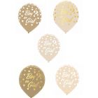 PALLONCINI LATTICE 12" GENDER BOY OR GIRL MIXED ASSORTED PZ.100