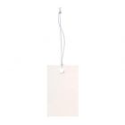 BIGLIETTINI TAG CARTONCINO BIANCO 48PZ  2,5X4CM