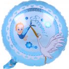 PALLONCINO MYLAR ECCOMI CELESTE