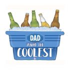 PALLONCINO 33" SUPER SHAPE BIRRA  "Coolest Dad Cooler"   35789P