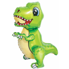 PALLONCINO 35" SUPER SHAPE 4D DINOSAURO "Green T-Rex