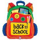PALLONCINO MYLAR 31" SUPERSHAPE BACK TO SCHOOL