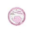 FOIL ELEFANTINO ROSA "E' UNA FEMMINUCCIA" 18"