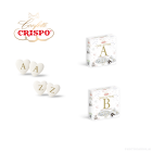 CRISPO CUOR DI LETTERE CONFETTI CON INIZIALI 250GR