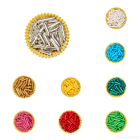 BASTONCINI RODS SPRINKLES COLORATI 80GR