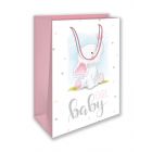 SHOPPERS GRANDE ELEFANTE ROSA