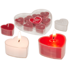 SET CANDELINE A CUORE PZ.8 LV