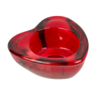 PORTALUMINI IN VETRO ROSSO CUORE LV