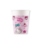 BICCHIERI HELLO KITTY FASHION PZ.8