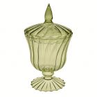 AMPOLLA VETRO VERDE OLIVA H250 D150 