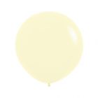 GLOBO 24" MONOCOLORE SEMPERTEX GIALLO PASTELLO PZ.3