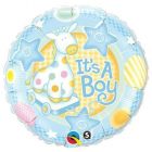 PALLONCINO MYLAR TONDO IT'S A BOY
