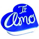SCATOLA POLISTIROLO TI AMO BLU LV