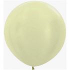 GLOBO 36" MONOCOLORE PASTELLO SEMPERTEX PZ.5 CHAMPAGNE