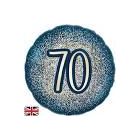 FOIL 70 ANNI BLU E ORO 