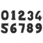 NUMERI MYLAR NERI 41CM