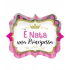 PALLONCINO MYLAR E' NATA UNA PRINCIPESSA