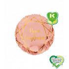PALLONCINO MYLAR BUON COMPLEANNO ORO E ROSA GOLD
