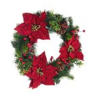 CORONA ROSSO D45CM   0929715