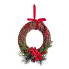 PENDAGLIO ILMY ROSSO D30cm   0970925