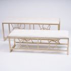 SET 2 PANCHE VELLUTO CREMA