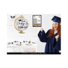 PALLONCINO LAUREATO GO CHANGE THE WORLD