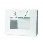 BUSTE SHOPPER WINDOW BIANCO 24x19,5CM PZ.12