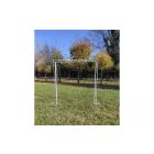 ARCO FERRO QUADRATO BIANCO H230.