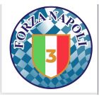 PALLONCINO MYLAR FORZA NAPOLI 18inch