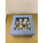 SCATOLINA DEGUSTAZIONE CARTA DA ZUCCHERO 10X10CM